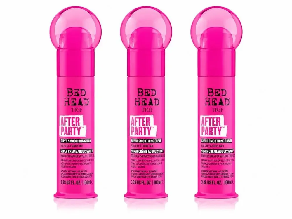 TIGI Bed Head After Party Super Smoothing Cream 3.38 fl oz 100ml 3 Pack
